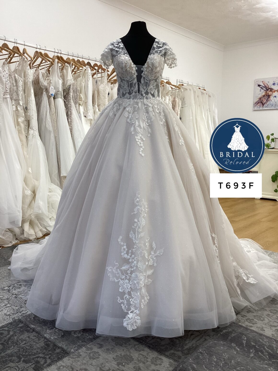 Abella | Wedding Dress | A Line | T693F