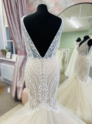Badgley Mischka | Wedding Dress | Fishtail | D2150K