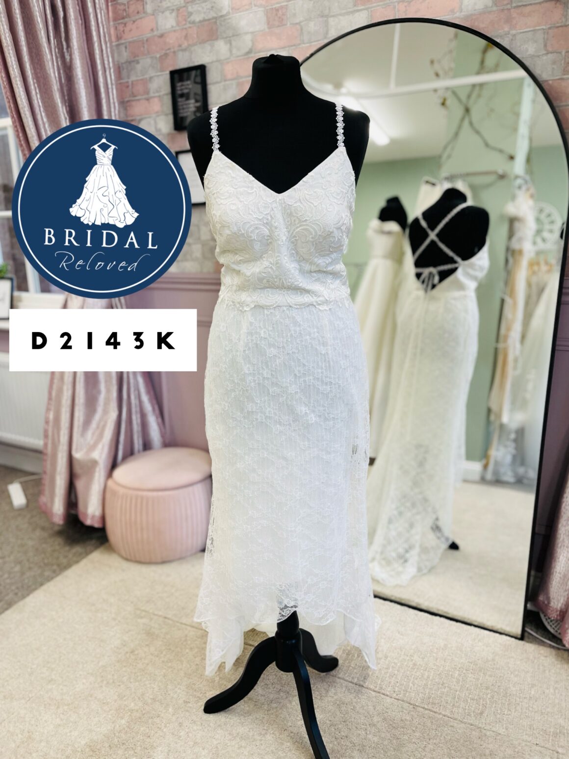 Kelsey Rose | Wedding Dress | High Low | D2143K