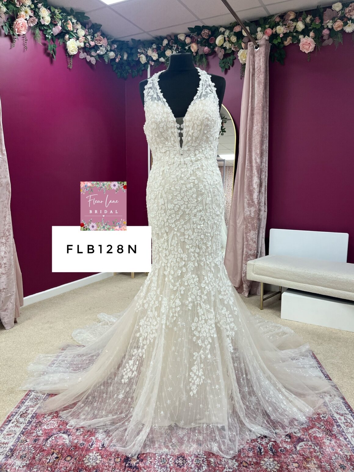 Madison James | Wedding Dress | Fit To Flare | FLB128N