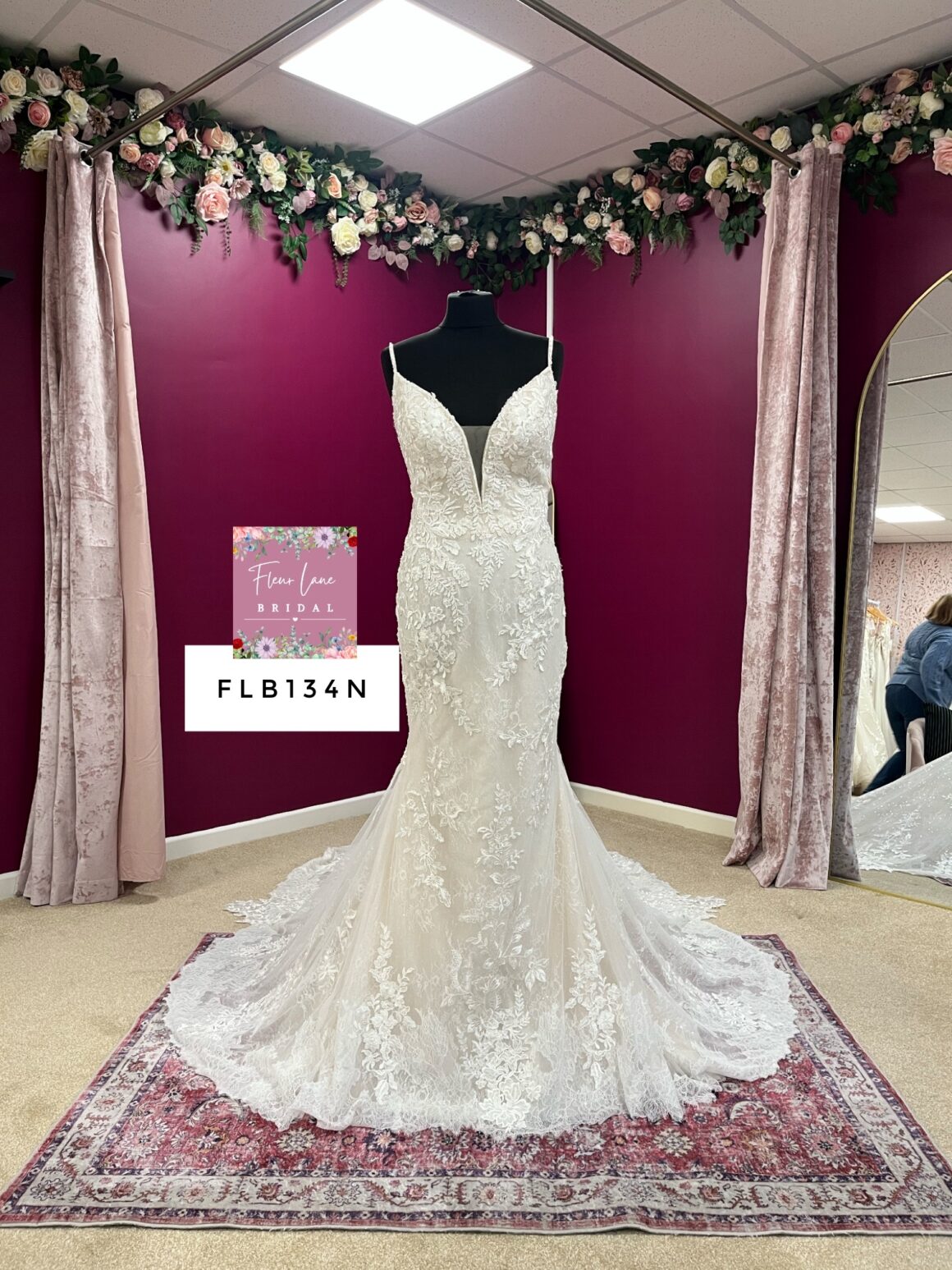 Tiffany | Wedding Dress | Fit To Flare | FLB134N