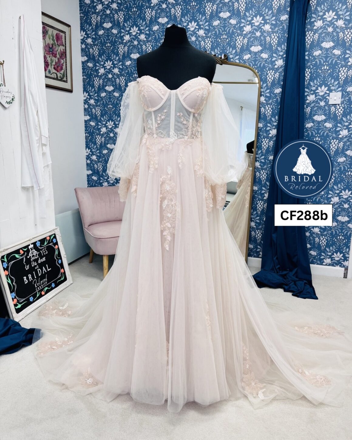 Madi Lane | Wedding Dress | A Line | CF288B