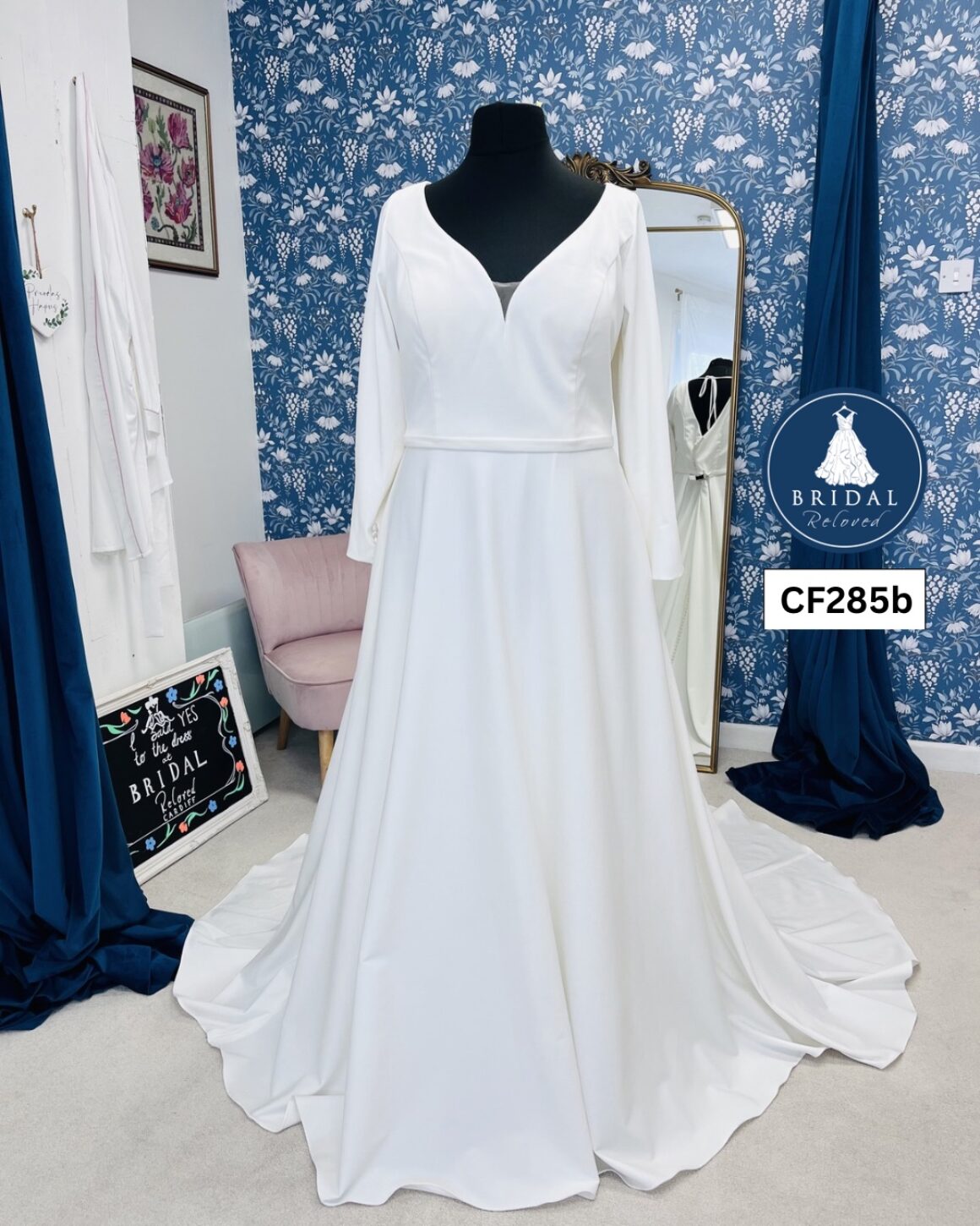 True Bride | Wedding Dress | A Line | CF285B