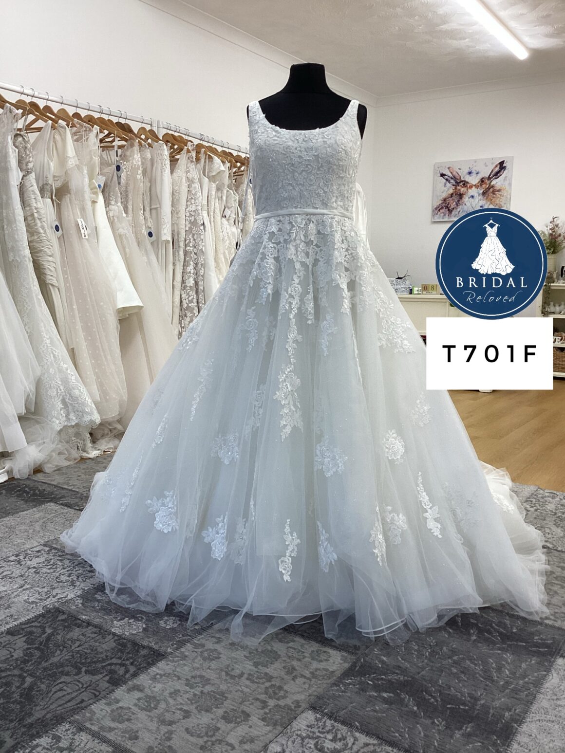 Mark Lesley | Wedding Dress | A Line | T701F