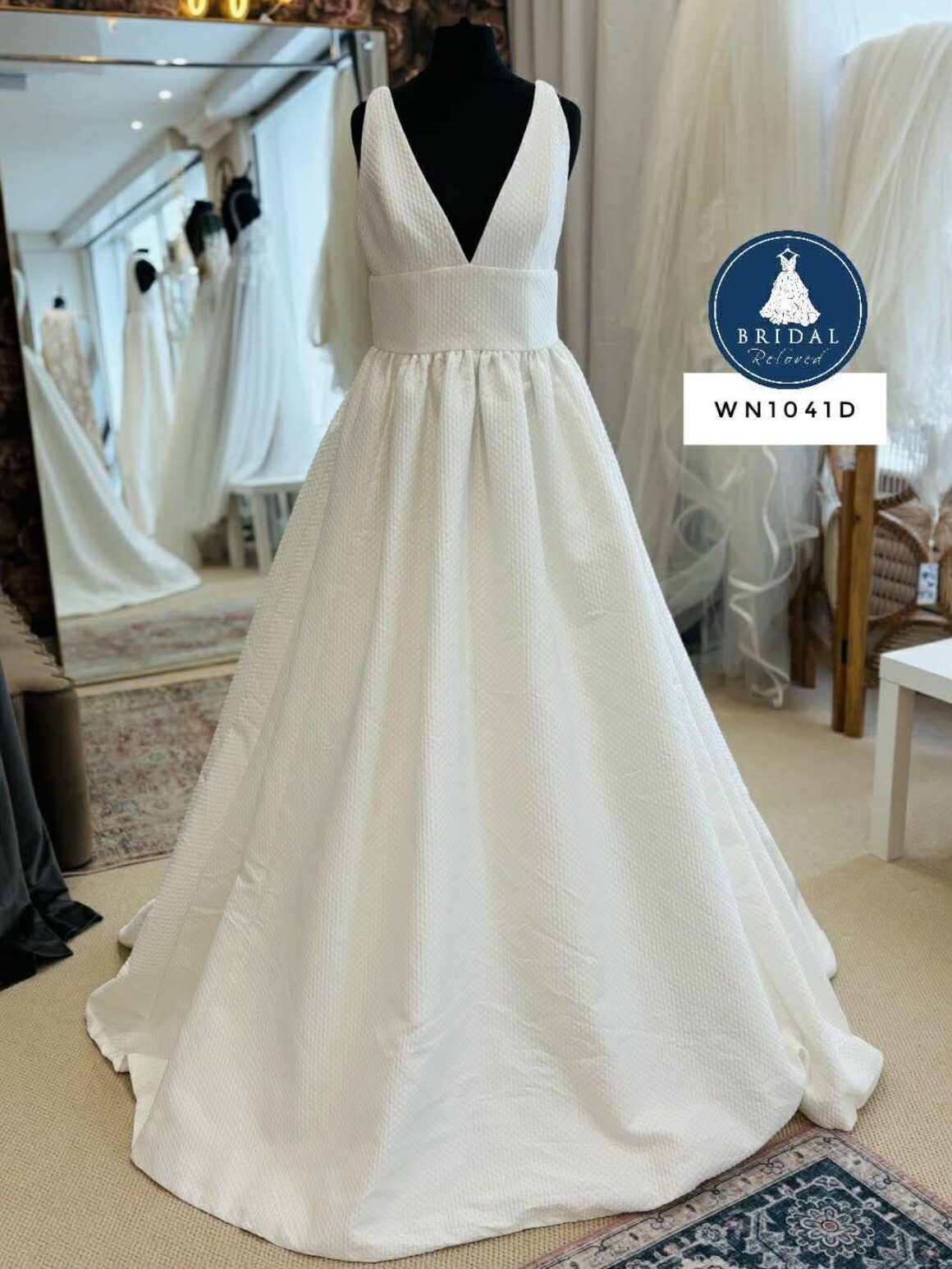 Jesus Piero | Wedding Dress | A Line | WN1041D