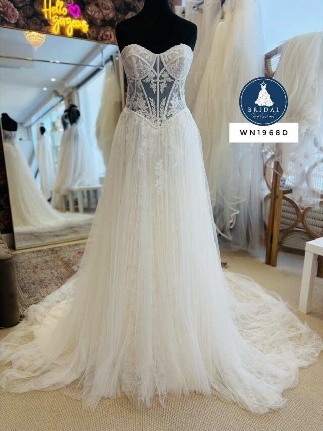 Lilian West | Wedding Dress | A Line | WN1968D