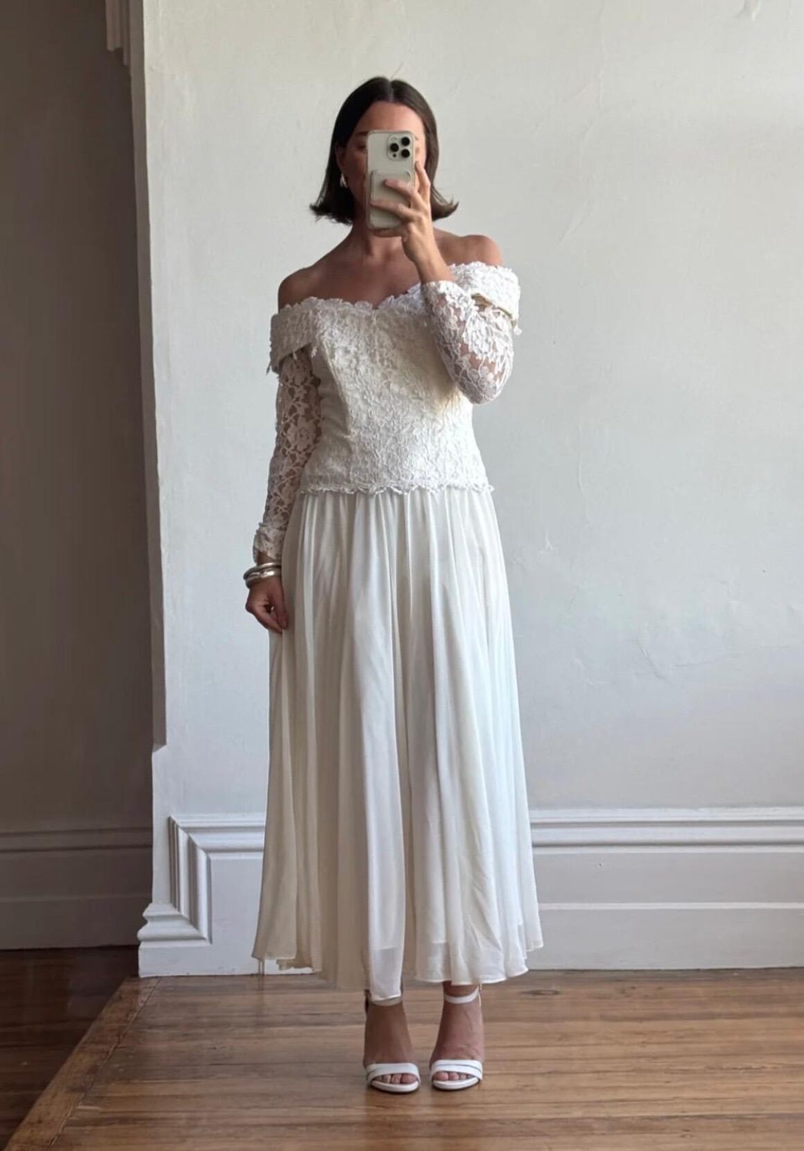 Unknown Designer | Wedding dress | Tea Length | C9982