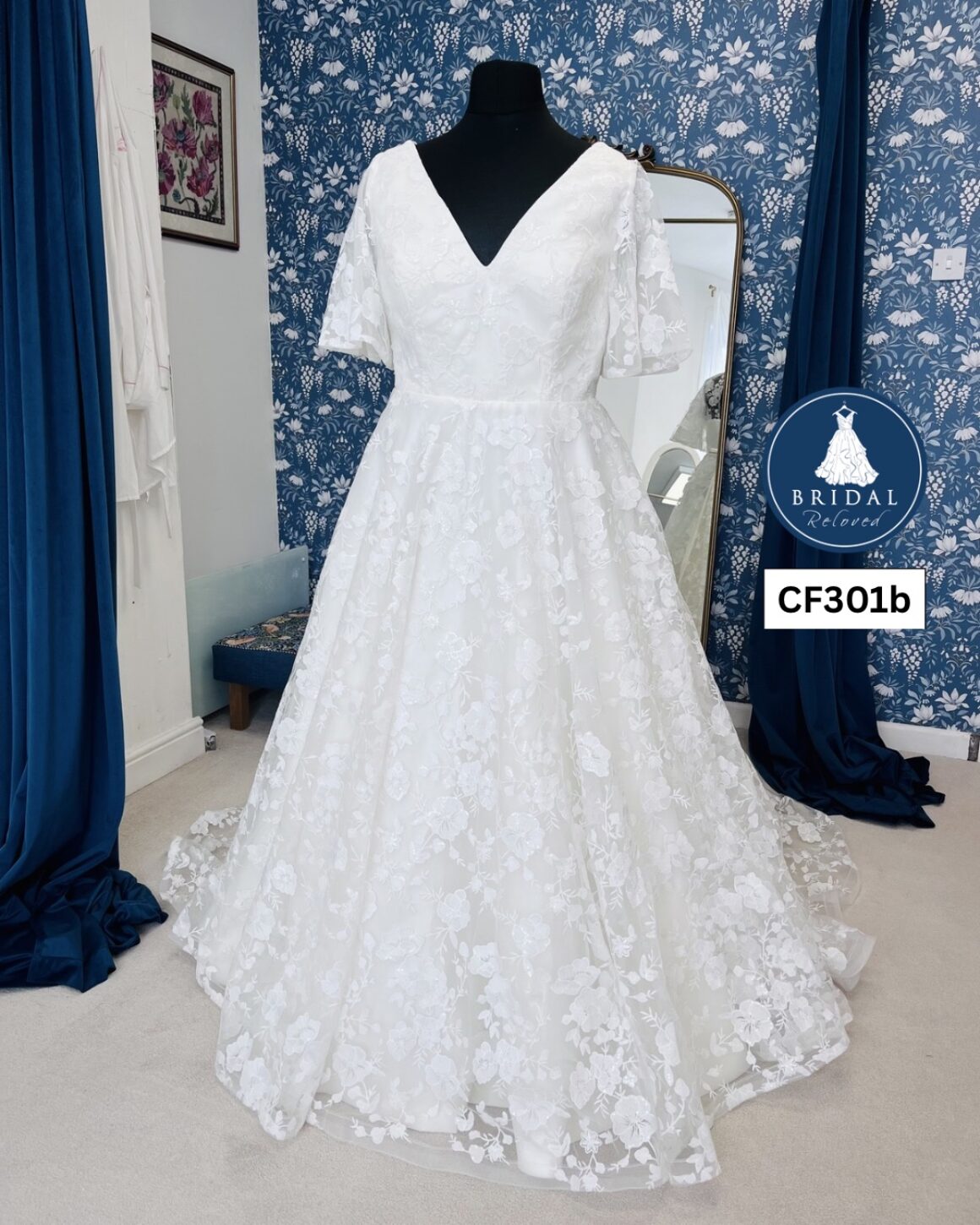 Island Bridal | Wedding Dress | A Line | CF301B