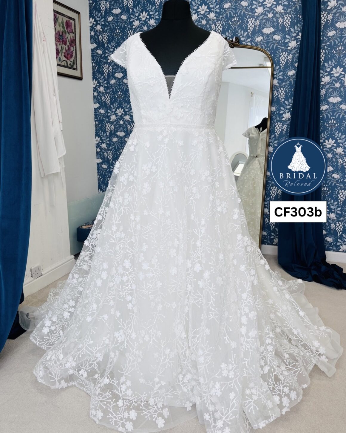 Island Bridal | Wedding Dress | A Line | CF303B