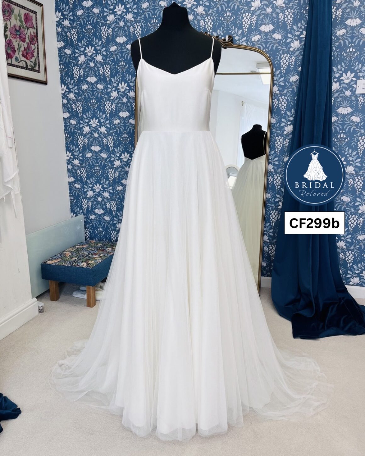 E & W Couture | Wedding Dress | A Line | CF299