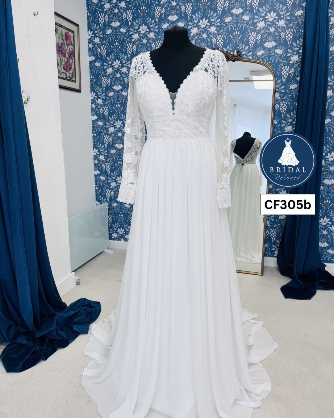 Gaia | Wedding Dress | A Line | CF305B