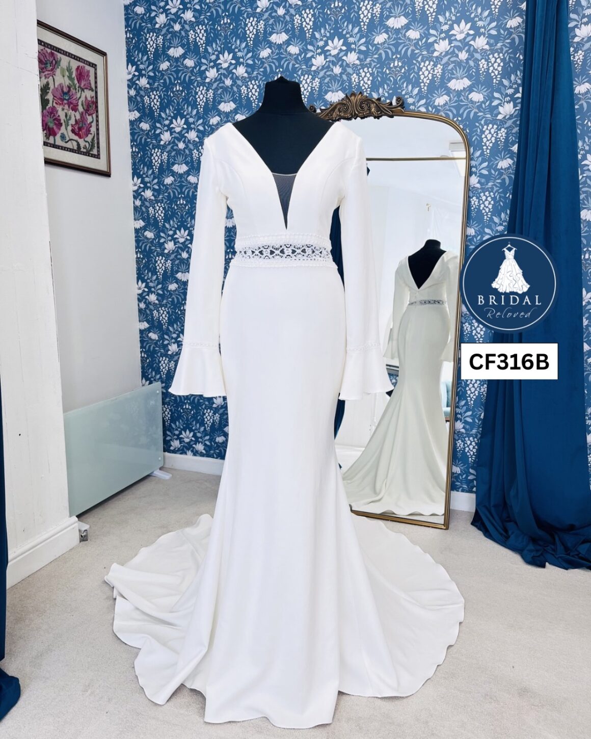 Gaia | Wedding Dress | Fit To Flare | CF316B