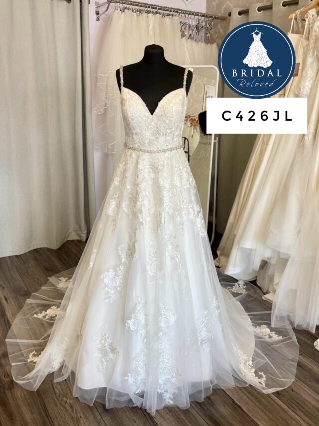 Lore | Wedding Dress | A Line | C426JL