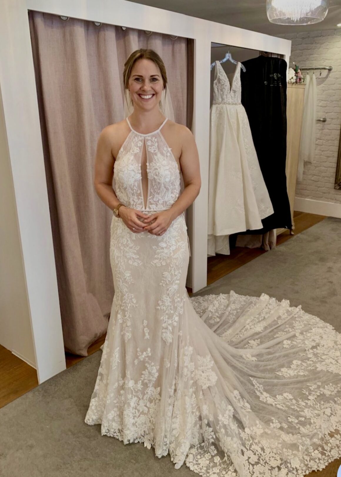 Martina Liana B| Wedding dress | Halterneck | C10014