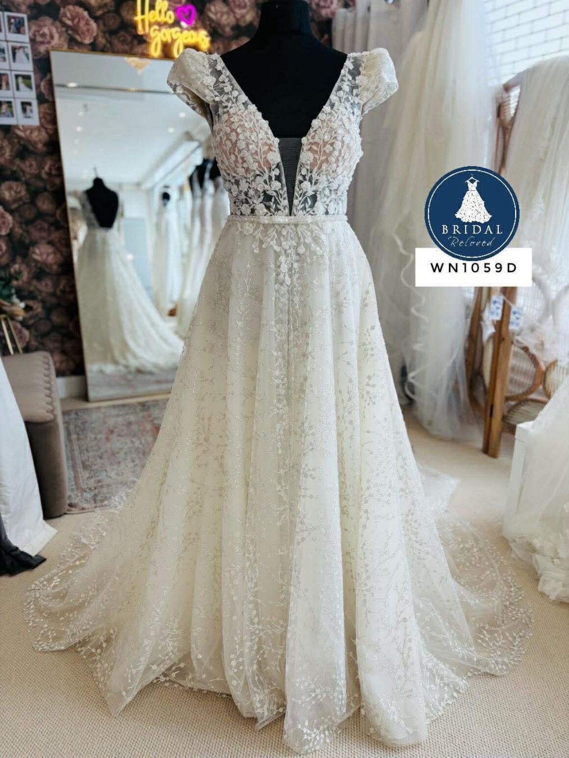 Nicole Milano | Wedding Dress | A Line | WN1059D