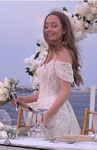 Rachel Rose | Wedding Dress | Column | C10007