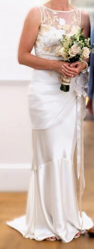 Claire Pettibone | Wedding dress | Column | C10066