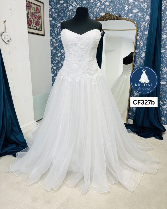 Sophia Tolli | Wedding Dress | Drop Waist | CF327B