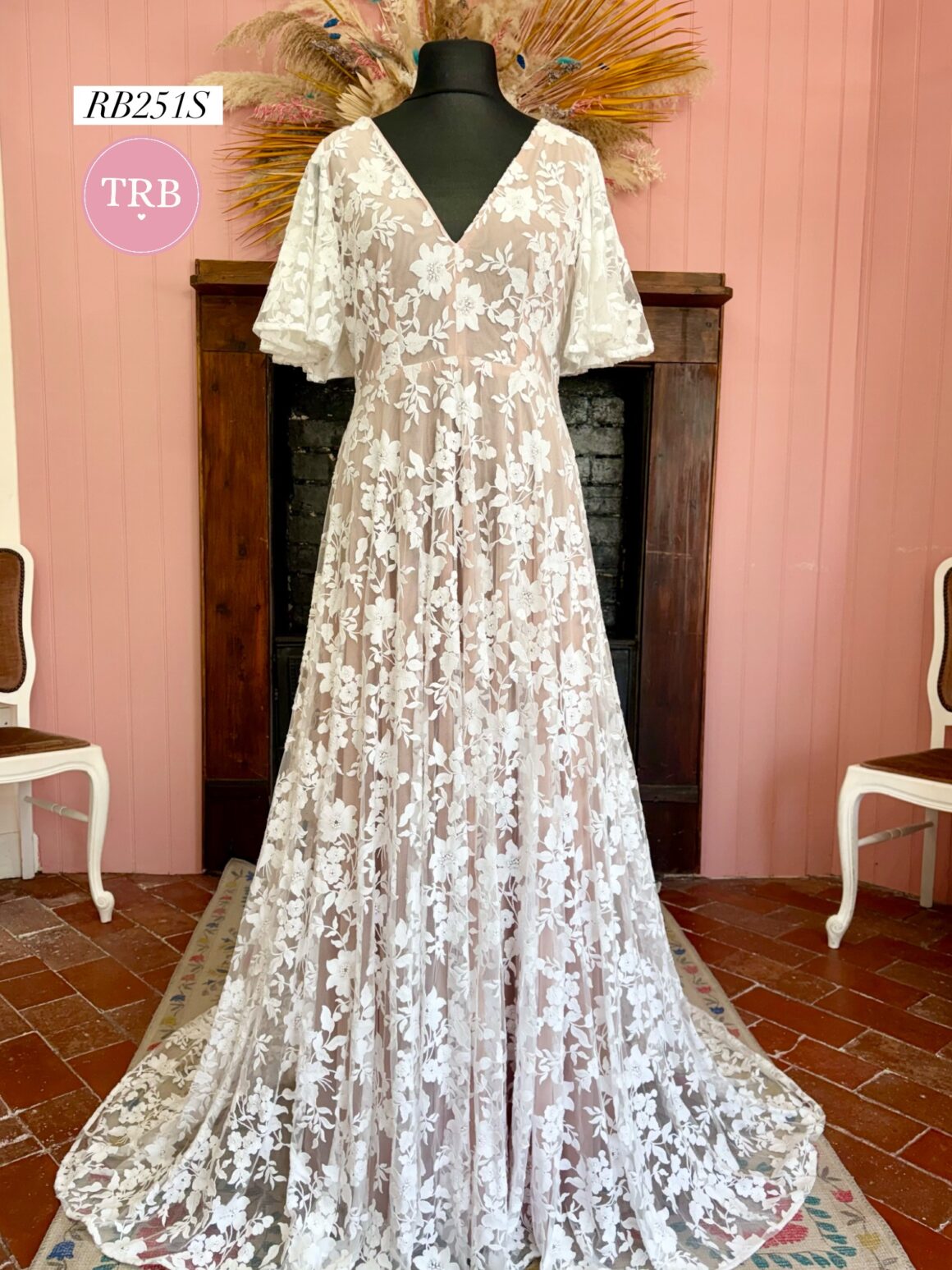 E & W Couture | Wedding Dress | A Line | RB251S