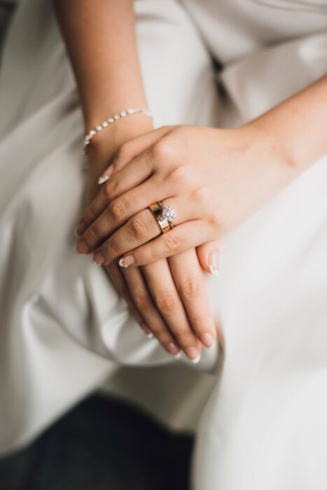 Choosing a Wedding Dress That Perfectly Complements Your Engagement Ring