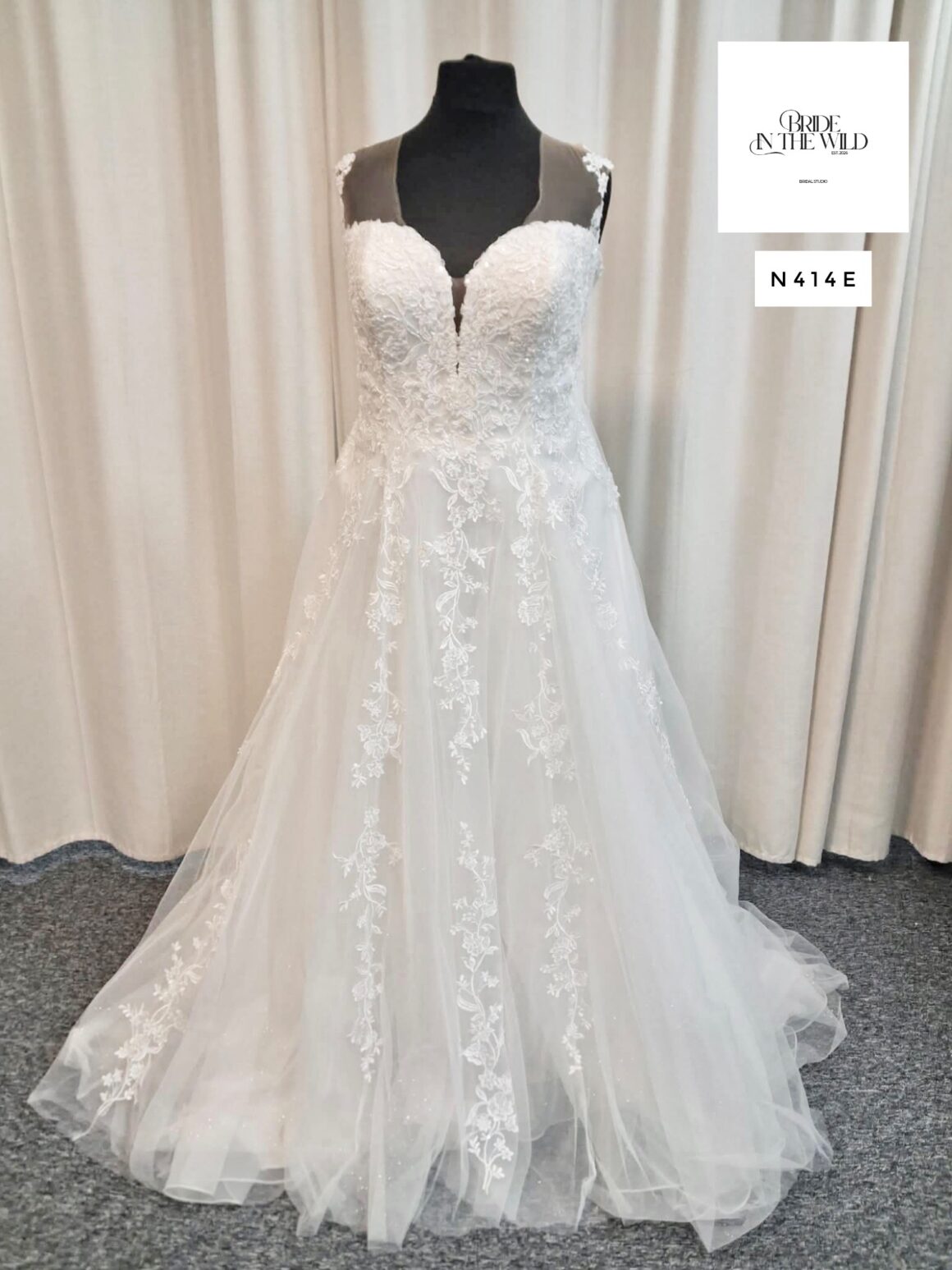 Sophia Tolli | Wedding Dress | A Line | N414E