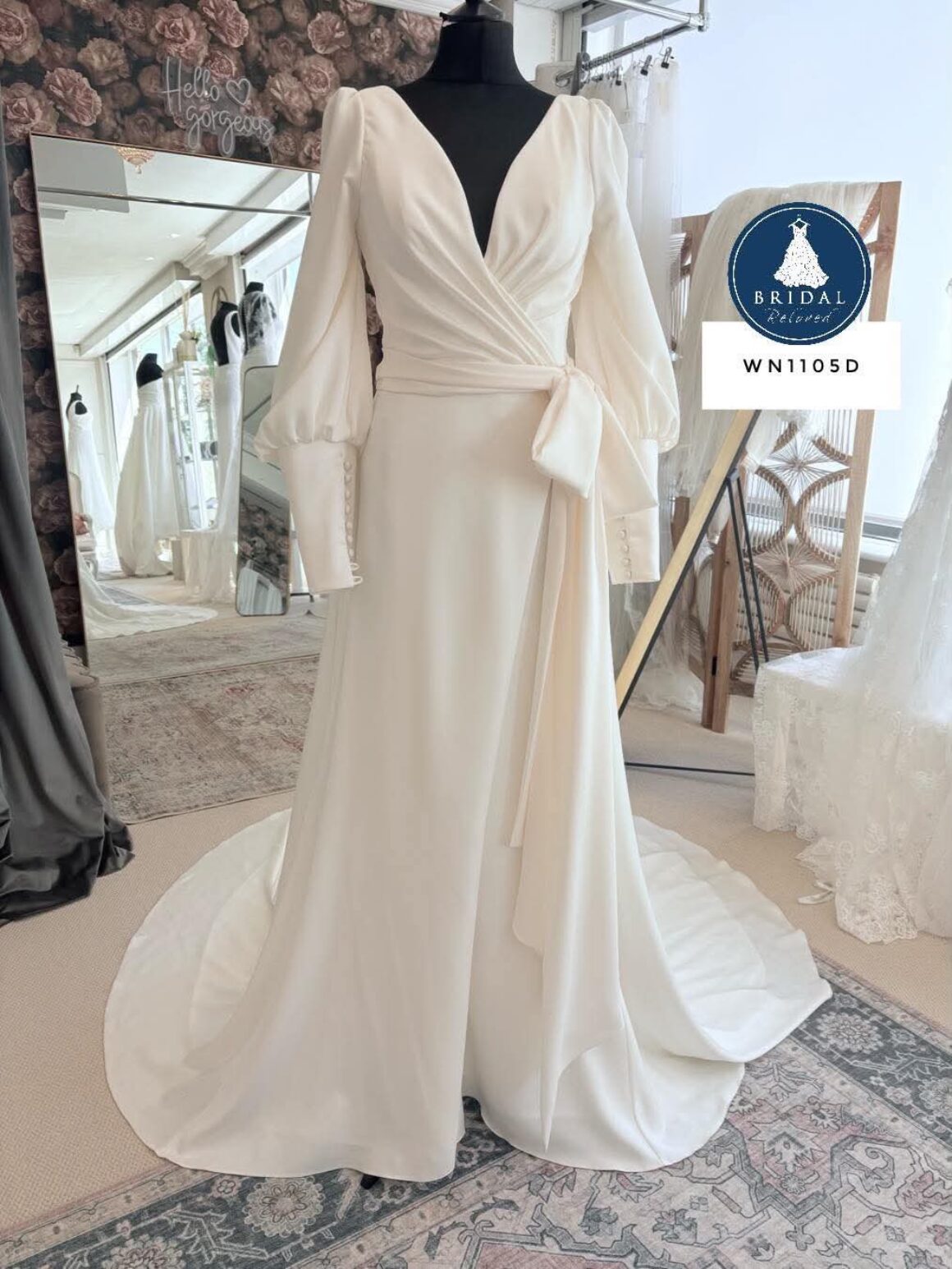 Alan Hannah | Wedding Dress | A Line | WN1105D