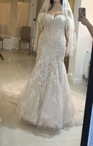 Essense of Australia  Wedding dress | Fit to Flare | C10201
