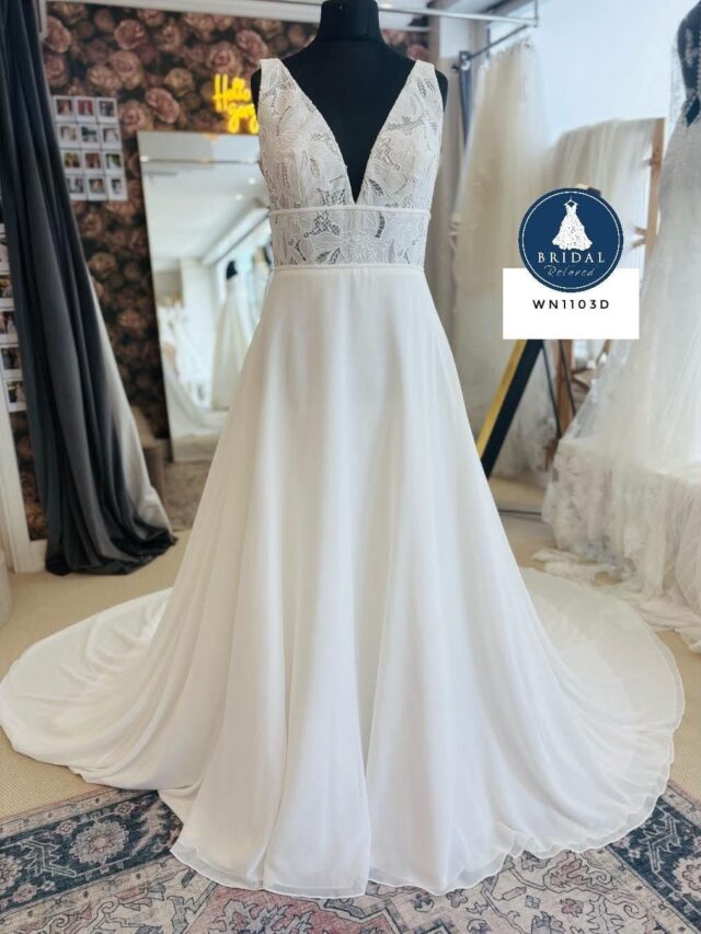 Lilian West | Wedding Dress | A Line | WN1103D