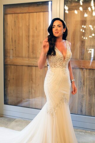 Badgley Mischka | Wedding Dress | Fishtail | C10341