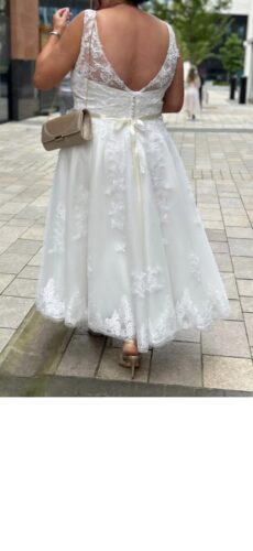 Elite bridal | Wedding Dress | Tea Length | C10309