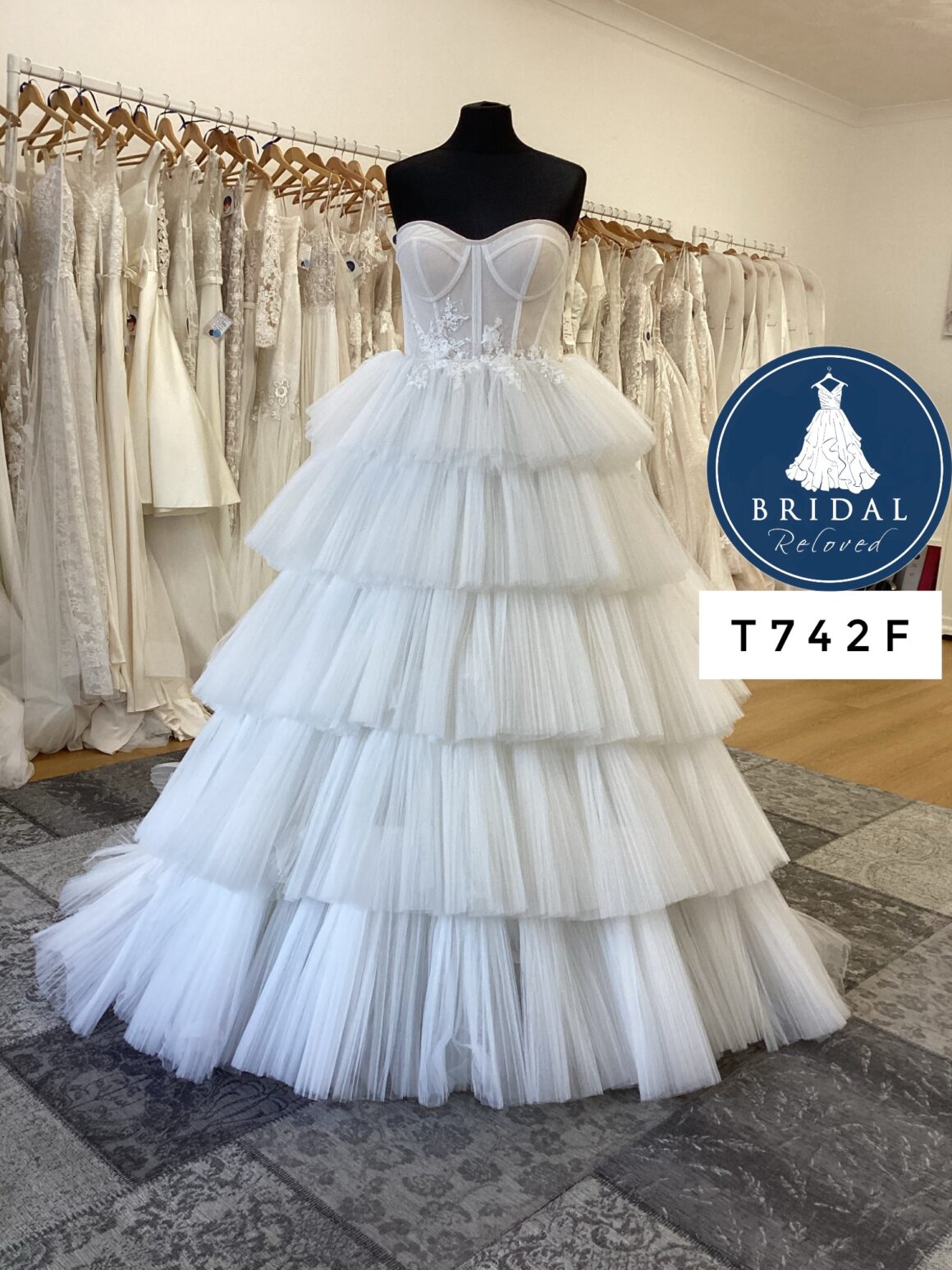 Abella | Wedding Dress | A Line | T742F