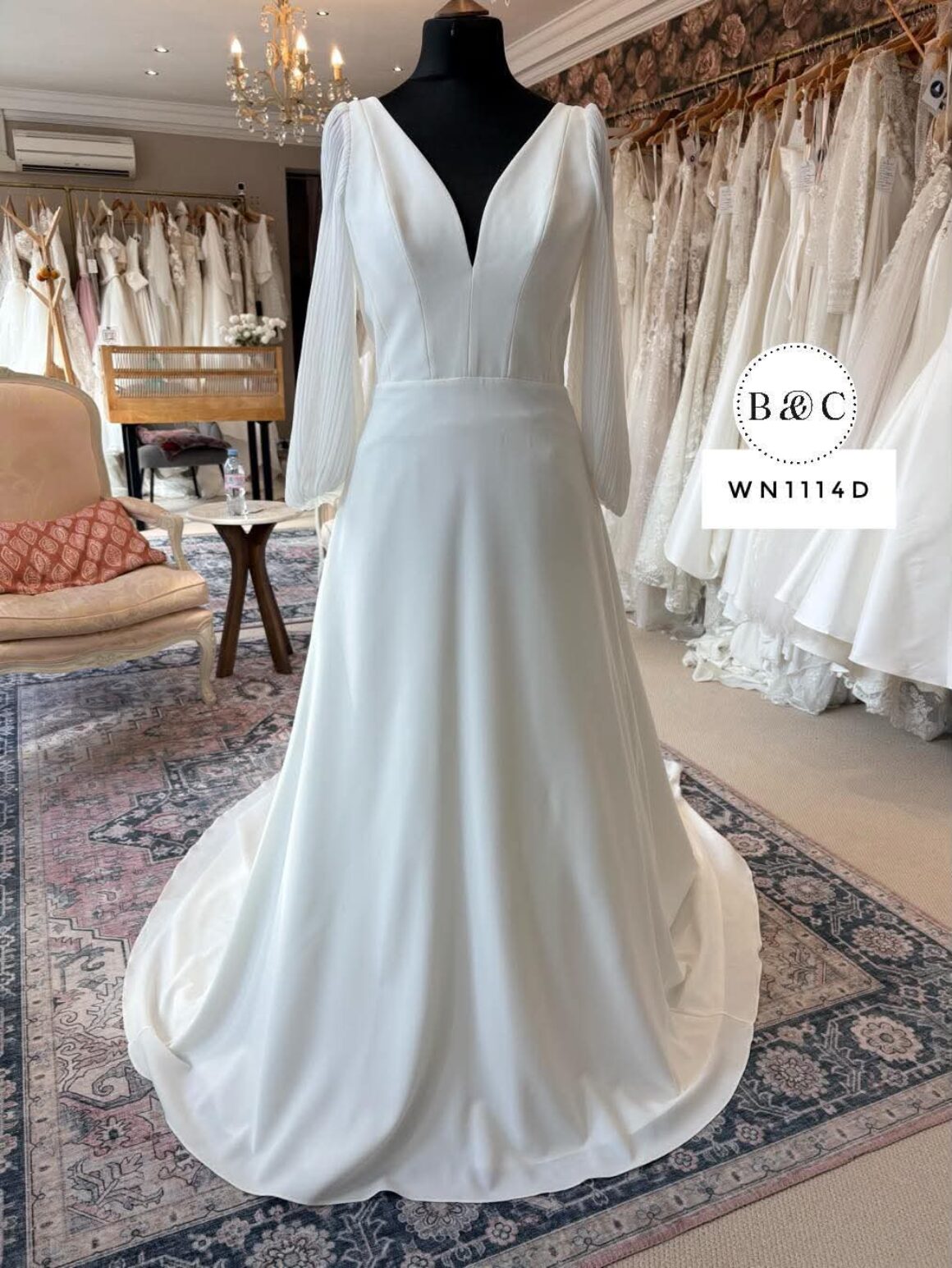 Alan Hannah | Wedding Dress | A Line | WN1114D