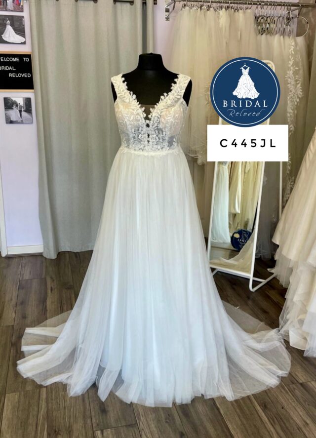 Bianco Evento | Wedding Dress | A Line | C445JL