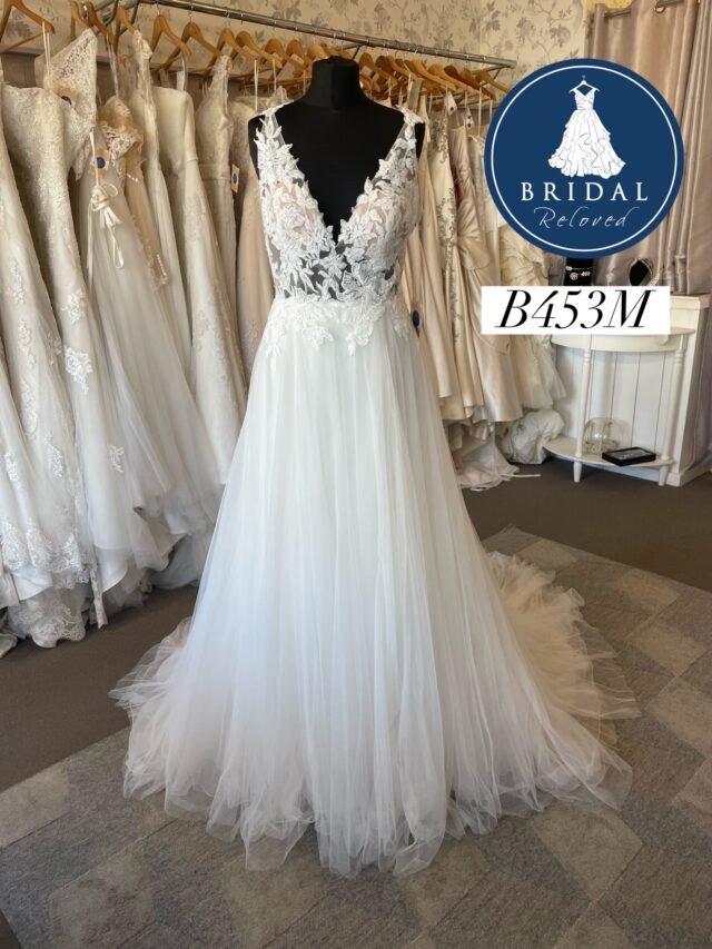 Beautiful Bridal | Wedding Dress | A Line | B453M