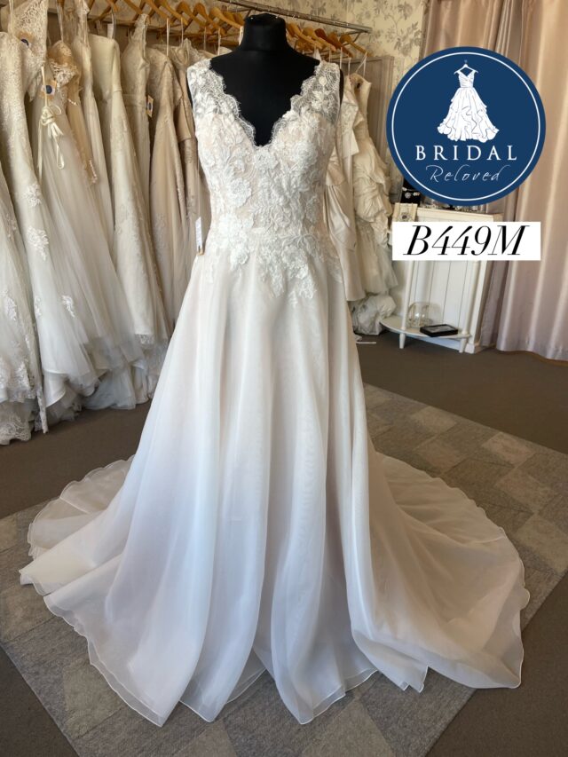 Beautiful Bridal | Wedding Dress | A Line | B449M