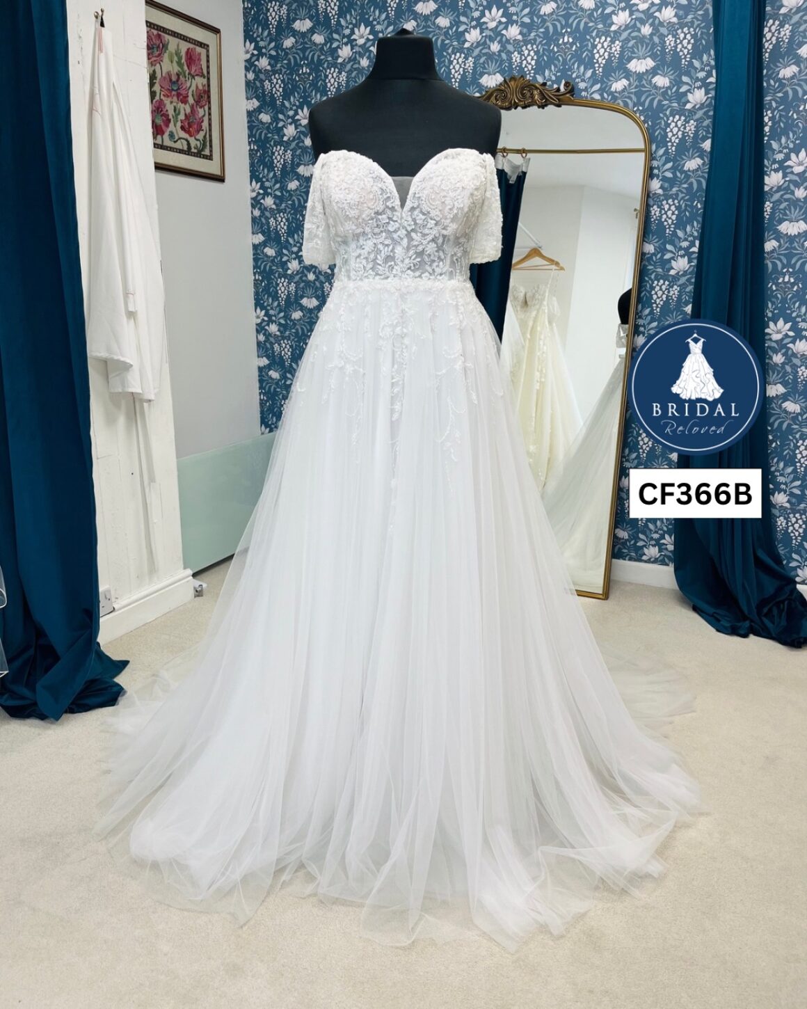 Adrianna Alier | Wedding Dress | A Line | CF366B