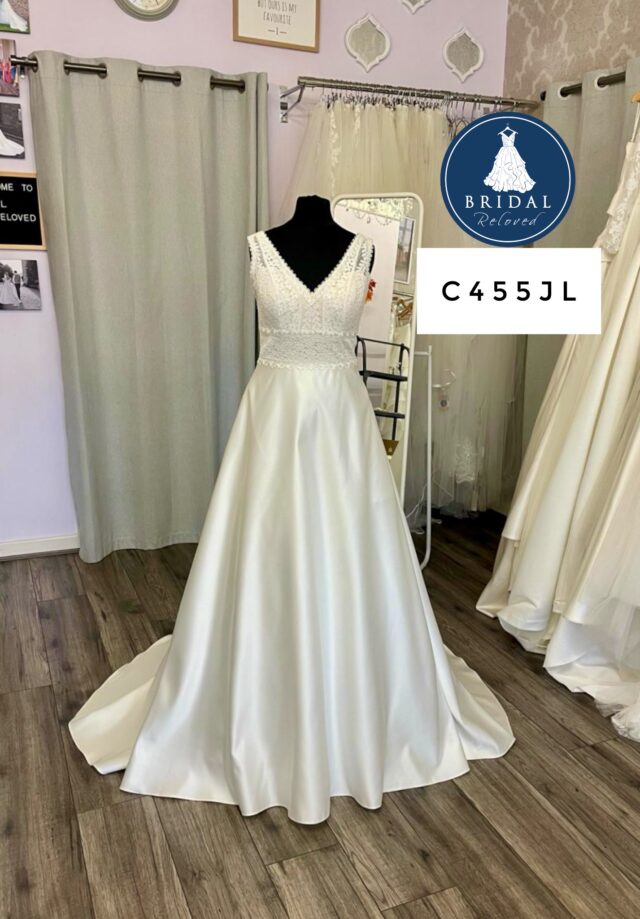 Ella Rosa | Wedding Dress | A Line | C455JL